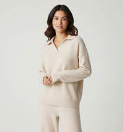 Women’s Lounge Set – Comfortable Top with Matching Trousers