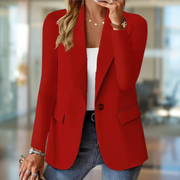 Women's fitted formal blazer