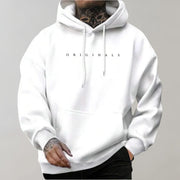 Men's oversized hoodie with kangaroo pocket