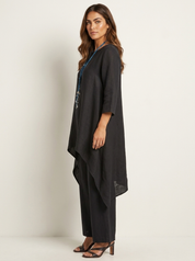 Dames 2-Delige Set – Tuniek met Losvallende Broek en Comfortabele Pasvorm - AIDA LENA
