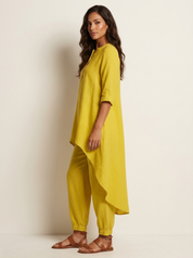 Dames 2-Delige Set – Tuniek met Losvallende Broek en Comfortabele Pasvorm - AIDA LENA