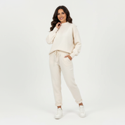 Dames Lounge Set – Comfortabele Losvallende Pasvorm Zwart / S - AIDA LENA