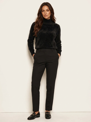Women's Turtleneck - Soft Knitted Jumper with Long Sleeves