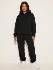 Women's Oversized Tracksuit - Hoodie with Matching Joggers