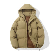 AIDA LENA Women’s jacket Dames Puffer Winterjas – Kort Model met Hoge Kraag en Zakken