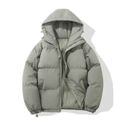 AIDA LENA Women’s jacket Dames Puffer Winterjas – Kort Model met Hoge Kraag en Zakken