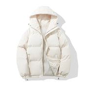 AIDA LENA Women’s jacket Dames Puffer Winterjas – Kort Model met Hoge Kraag en Zakken
