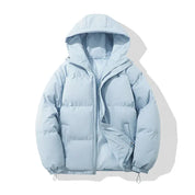 AIDA LENA Women’s jacket Dames Puffer Winterjas – Kort Model met Hoge Kraag en Zakken