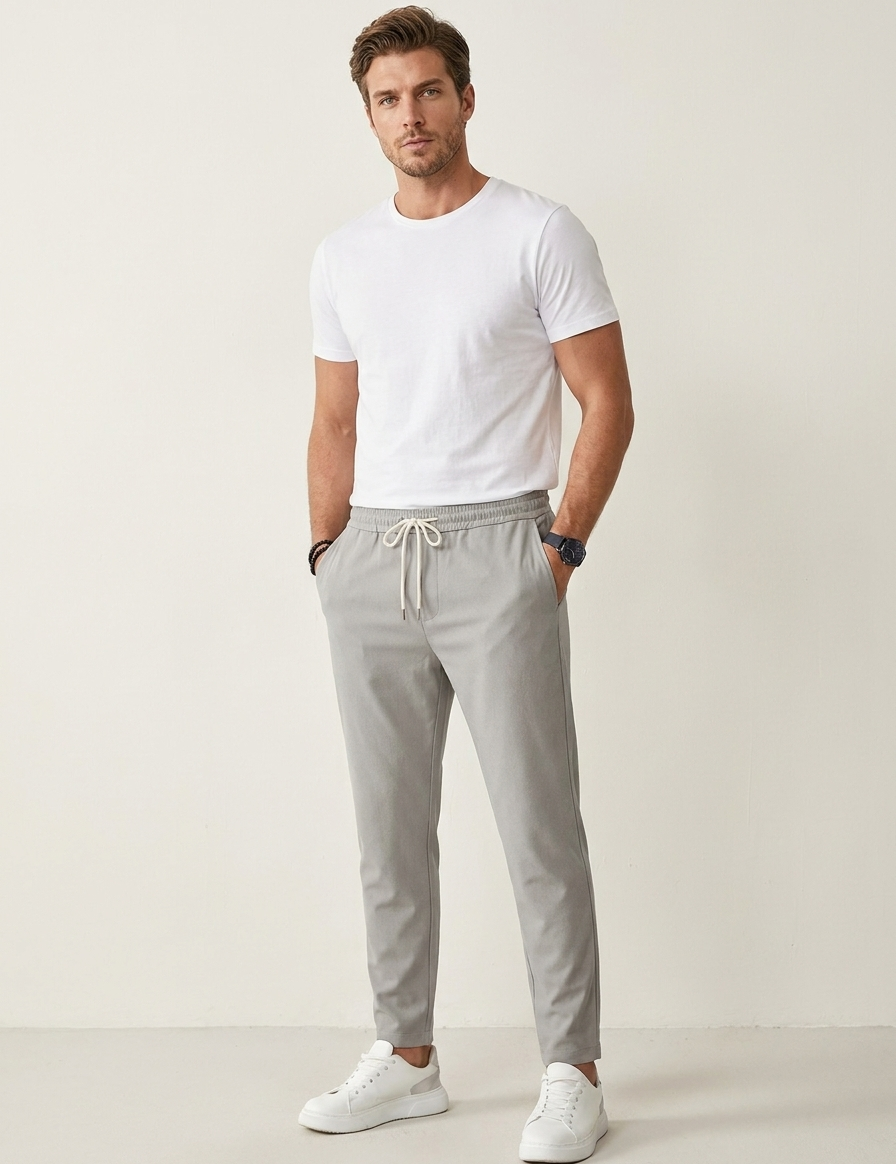 Heren_Casual_Broek_Effen_Broek_met_Trekkoord_en_Aansluitende_Pasvorm_1.png