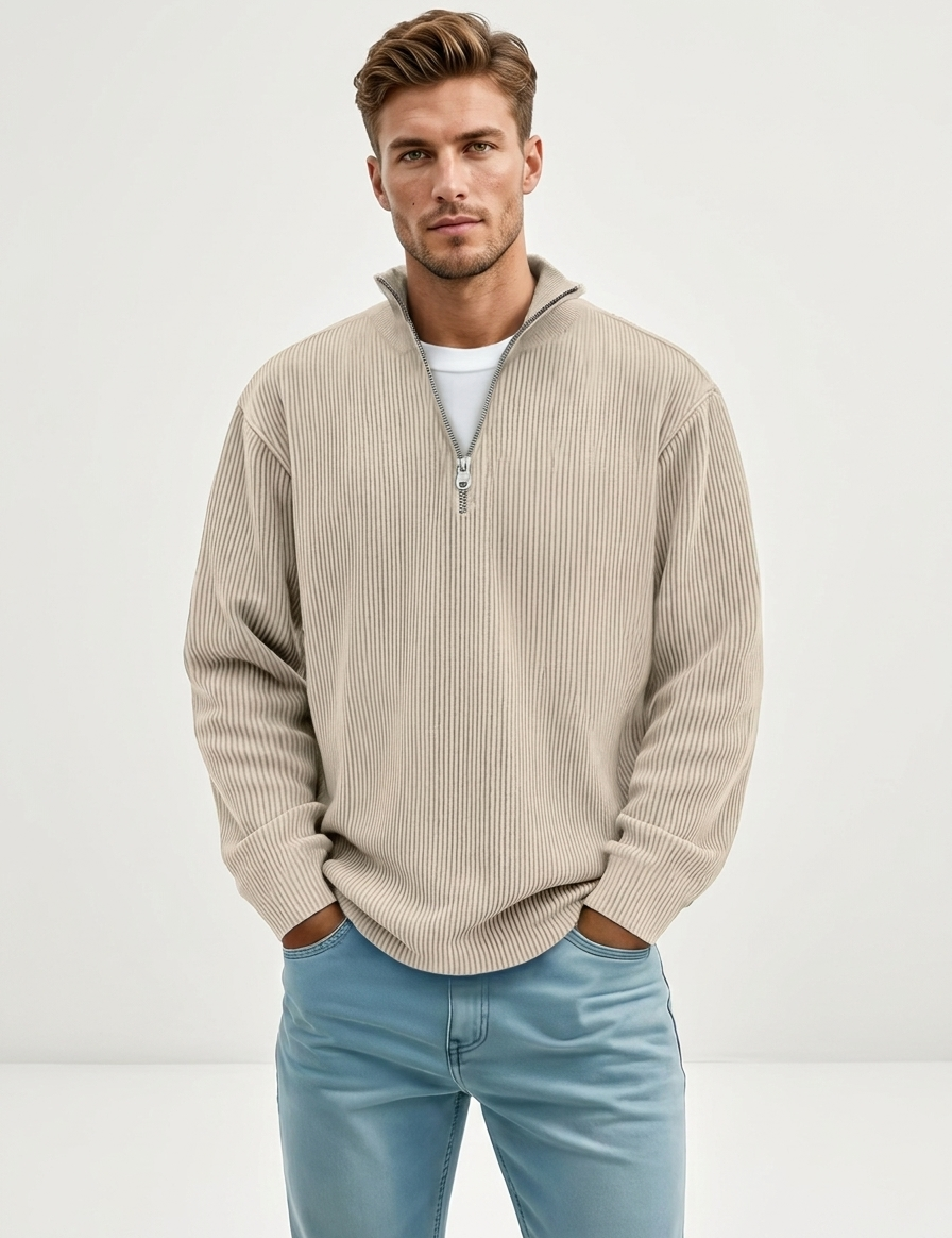 Heren_Casual_Trui_Ribstructuur_met_Korte_Rits_en_Hoge_Kraag_33.png