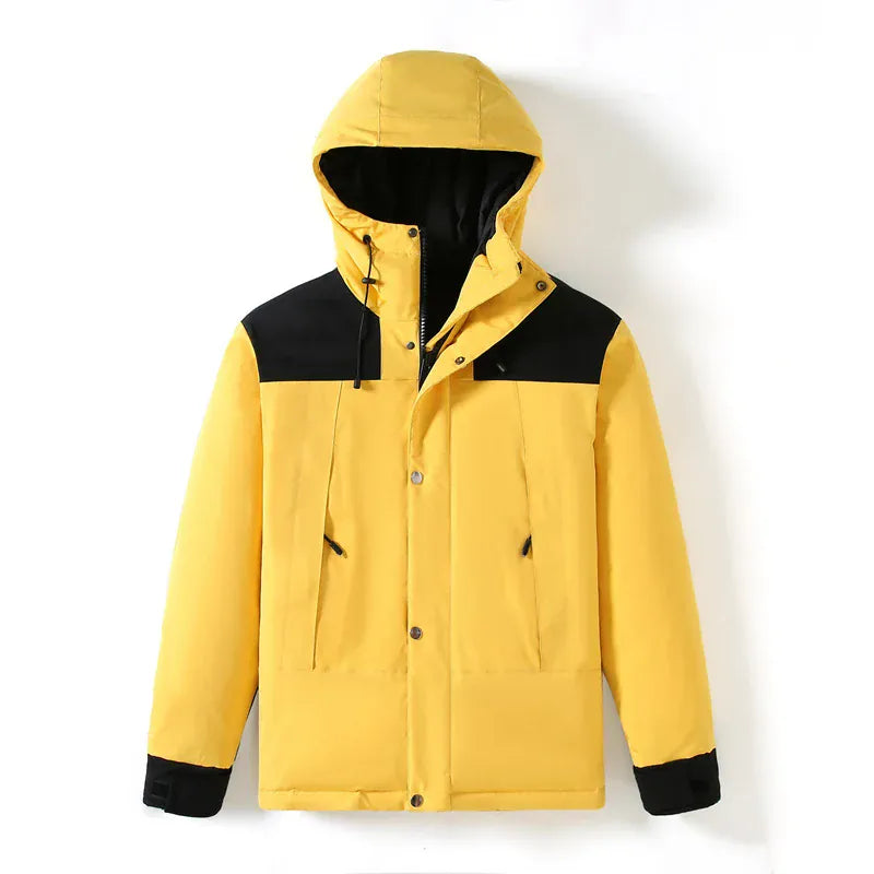 AIDA LENA Women’s jacket Heren Gewatteerde Jas – Sportieve Winterjas met Capuchon