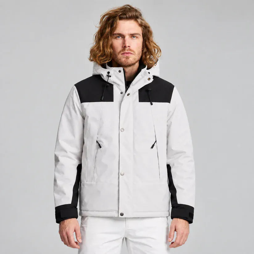 AIDA LENA Women’s jacket Heren Gewatteerde Jas – Sportieve Winterjas met Capuchon