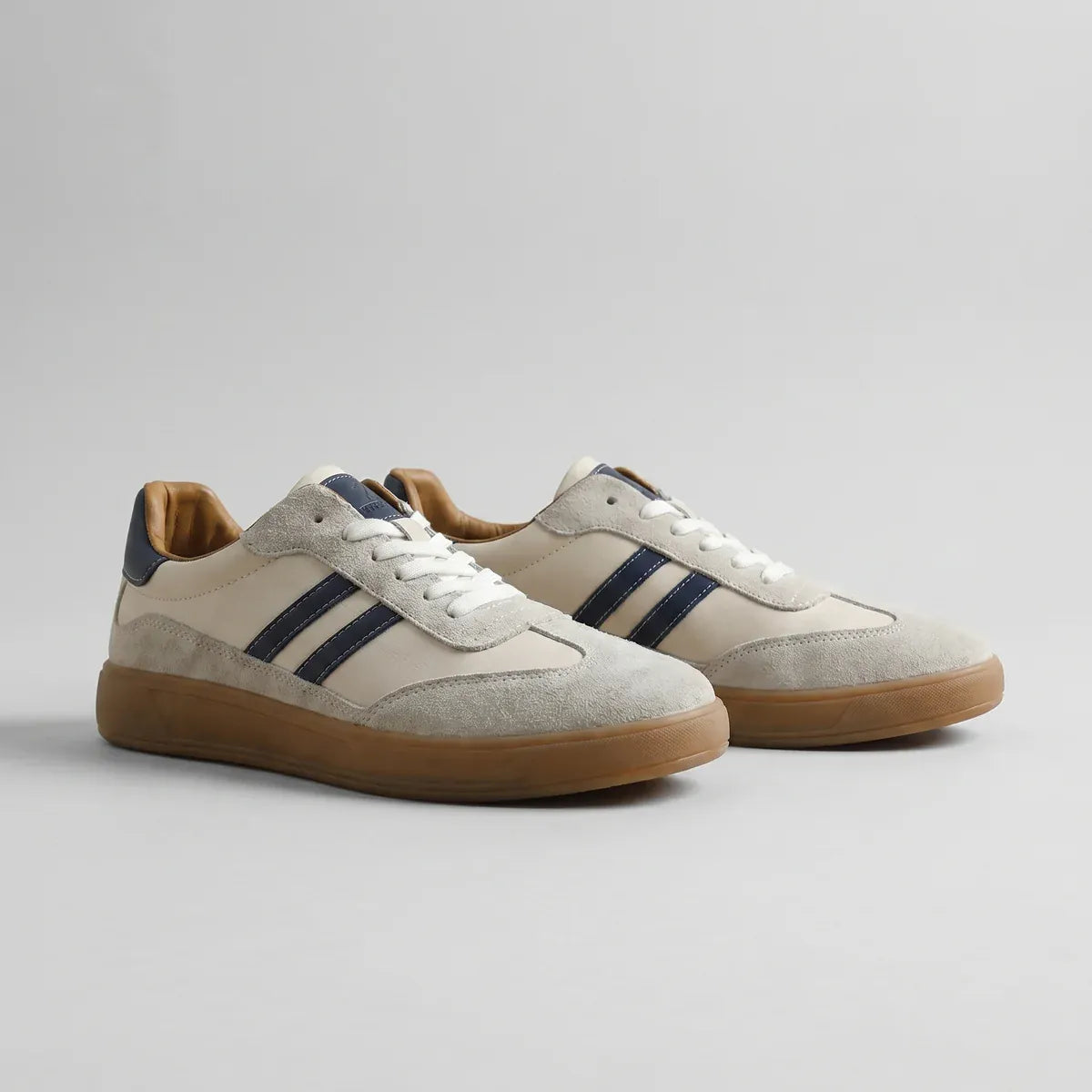 AIDA LENA Men's Sneakers Heren Retro Sneakers – Sportief Model met Klassiek Design
