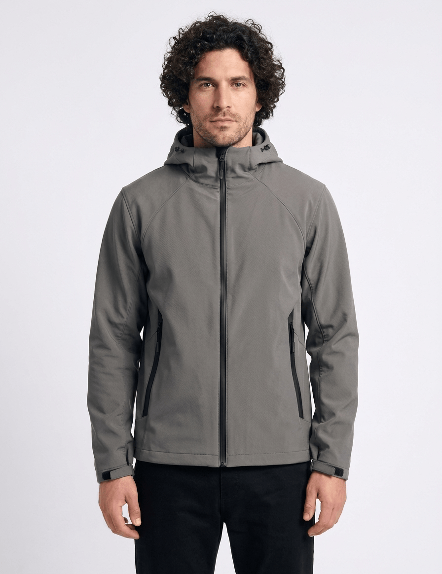 AIDA LENA Women’s jacket Heren Softshell Jack – Licht Model met Verstelbare Capuchon