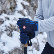 Insulated winter cycling gloves with touchscreen functionality