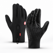 Insulated winter cycling gloves with touchscreen functionality