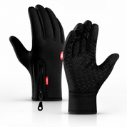 Insulated winter cycling gloves with touchscreen functionality