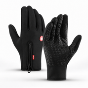 Insulated winter cycling gloves with touchscreen functionality