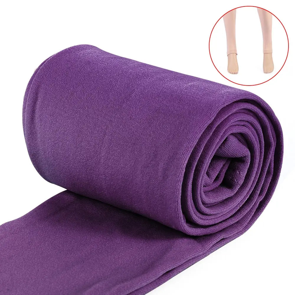 Women's lined thermal leggings with stretch