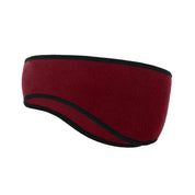 A unisex fleece ear-warmer headband with windproof protection