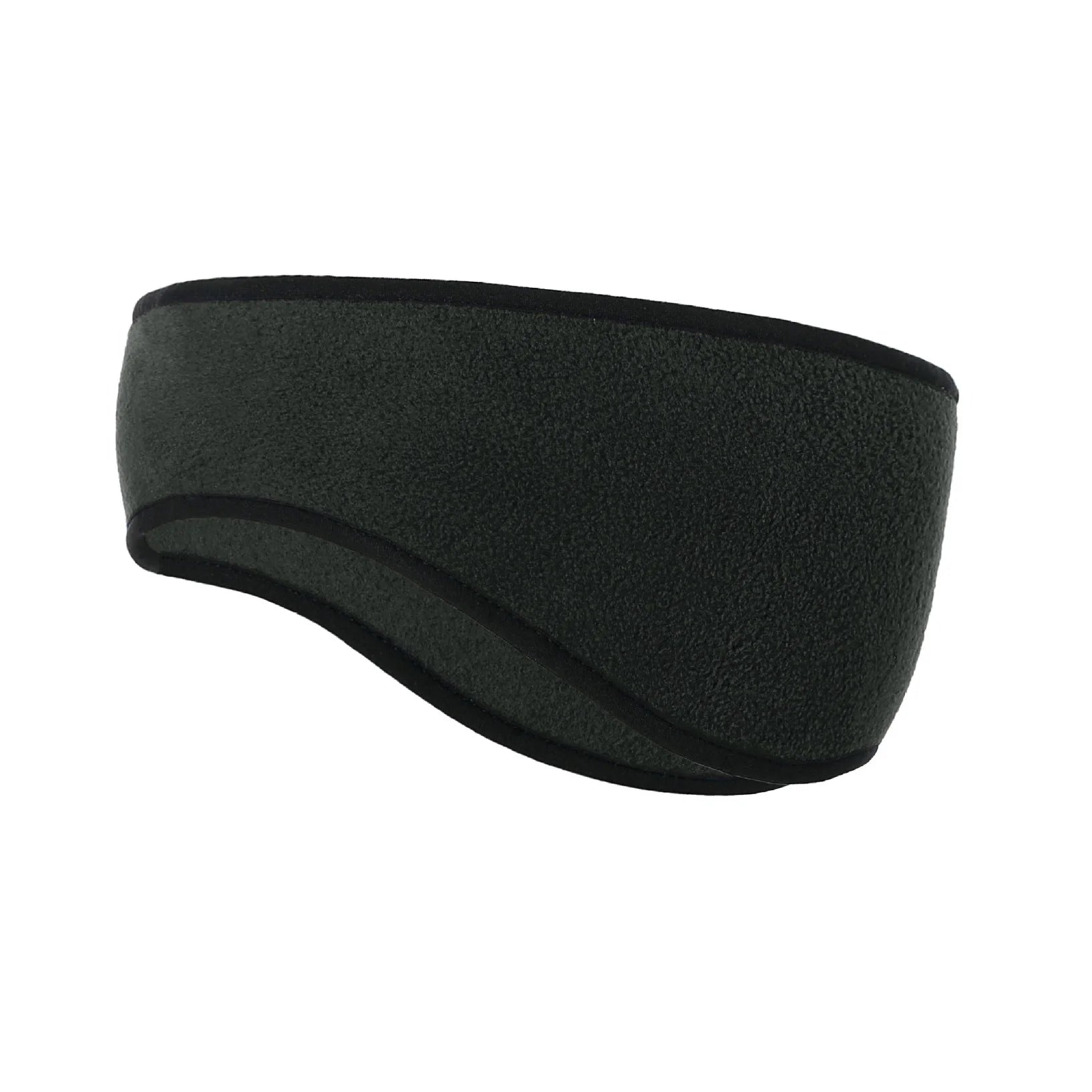 A unisex fleece ear-warmer headband with windproof protection