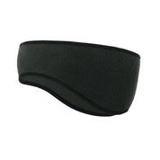 A unisex fleece ear-warmer headband with windproof protection