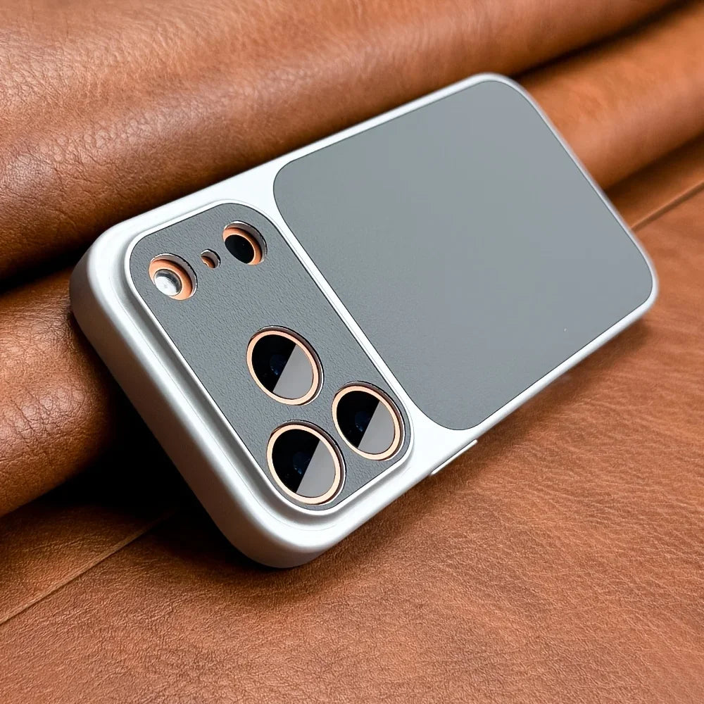 A retro iPhone case with soft edges
