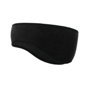 A unisex fleece ear-warmer headband with windproof protection