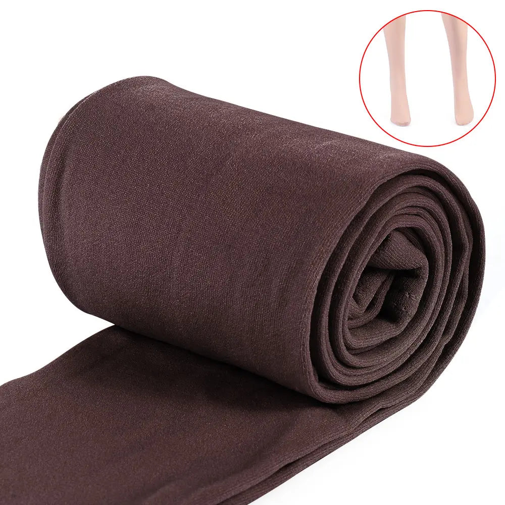 Women's lined thermal leggings with stretch