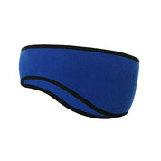 A unisex fleece ear-warmer headband with windproof protection