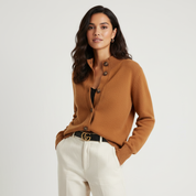Dames Gebreide Cardigan – Verfijnd Model met Elegante Pasvorm - AIDA LENA