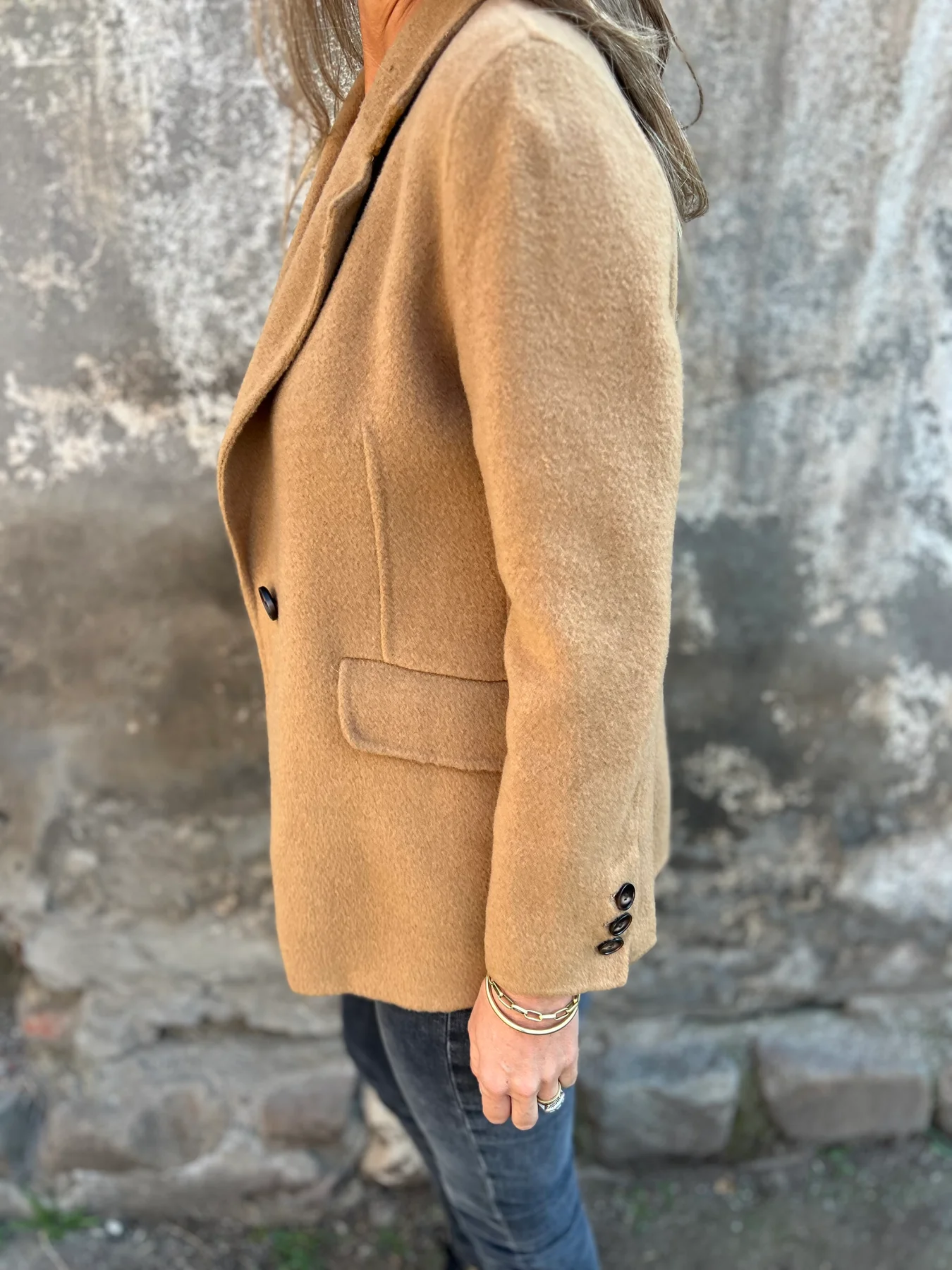 Blazer dames lichtgewicht met strakke snit