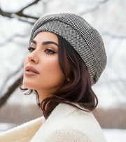 Beret for women in French style