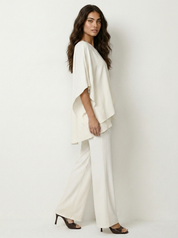 Dames Chiffon Set – Elegante 2-Delige Pasvorm met Luchtige Uitstraling - AIDA LENA