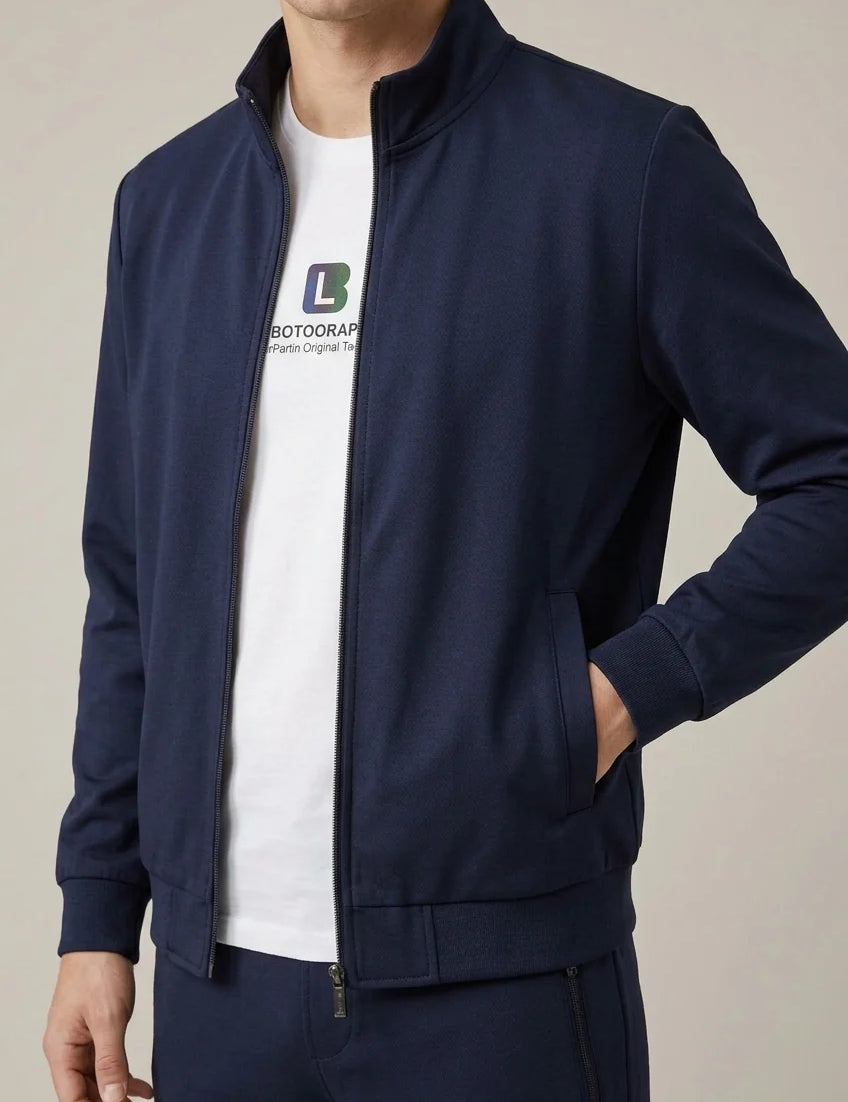 Men's bomber jacket and joggers set, photo 2