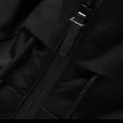 Men's hooded puffer jacket with zip pockets, photo 2