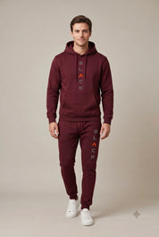 Men's hoodie and joggers set with graphic print, photo 1
