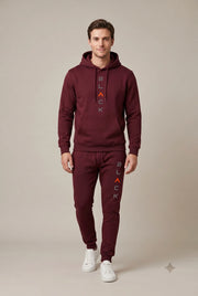 Men's hoodie and joggers set with graphic print