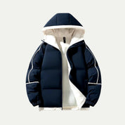 Men's insulated puffer parka with hood, photo 2