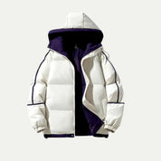 Men's insulated puffer parka with hood, photo 3