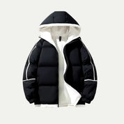 Men's insulated puffer parka with hood, photo 4