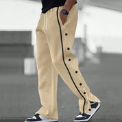 Men's joggers relaxed fit with snap button sides, photo 2
