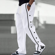 Men's joggers relaxed fit with snap button sides, photo 5