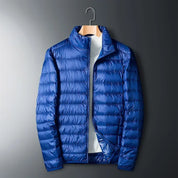 Men's lightweight puffer jacket with stand collar, photo 4