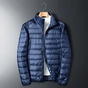 Men's lightweight puffer jacket with stand collar, photo 5