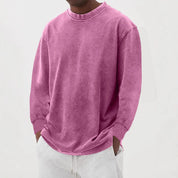 Men's oversized cotton sweatshirt with crew neck, photo 8