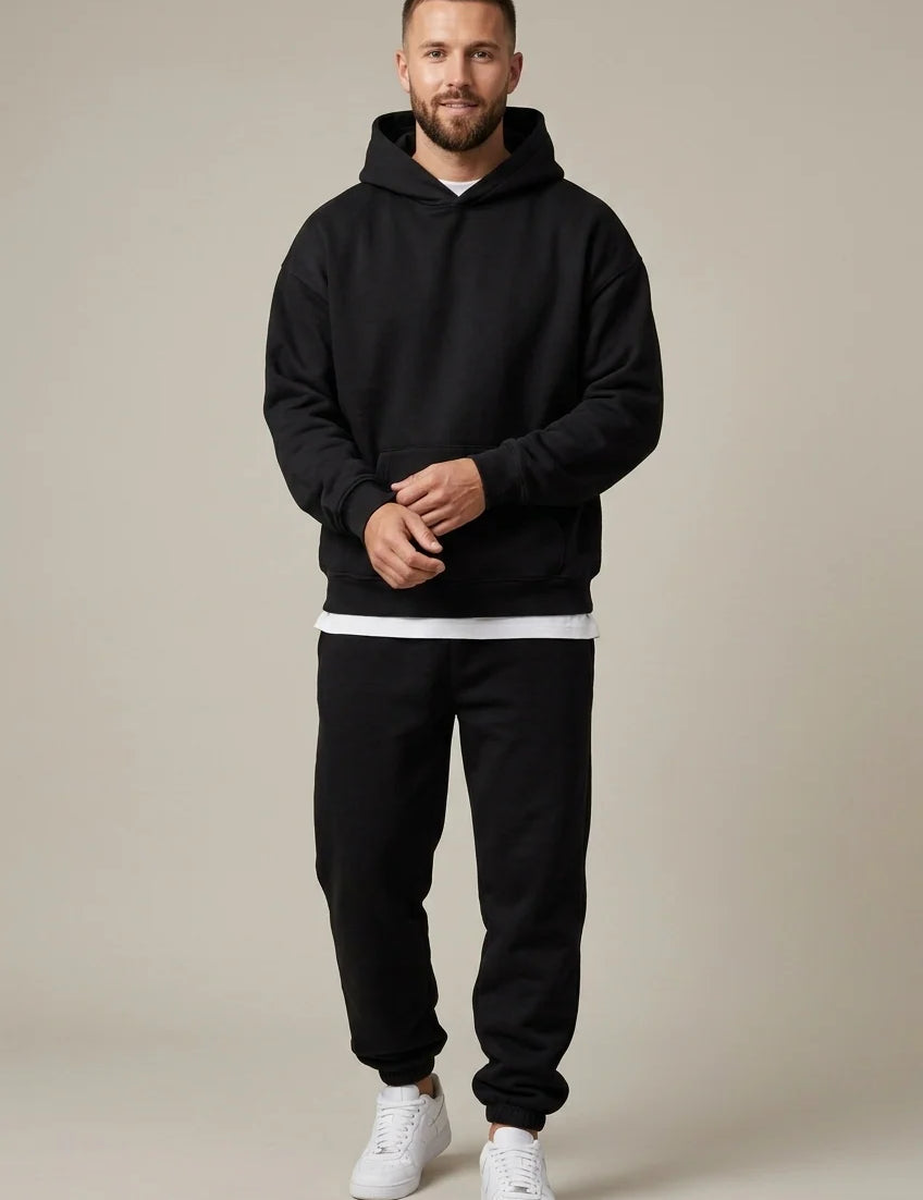 Men's oversized hoodie and joggers set, photo 1