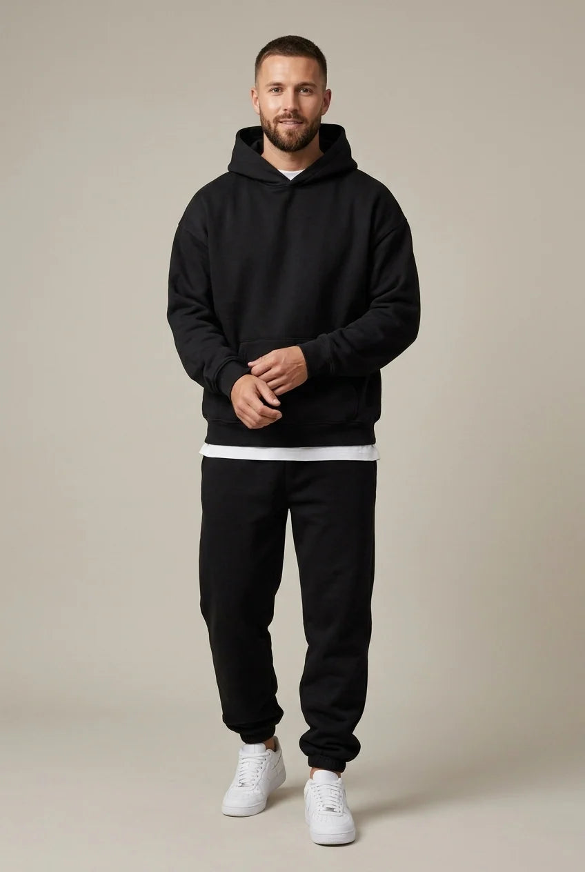 Men's oversized hoodie and joggers set, photo 1