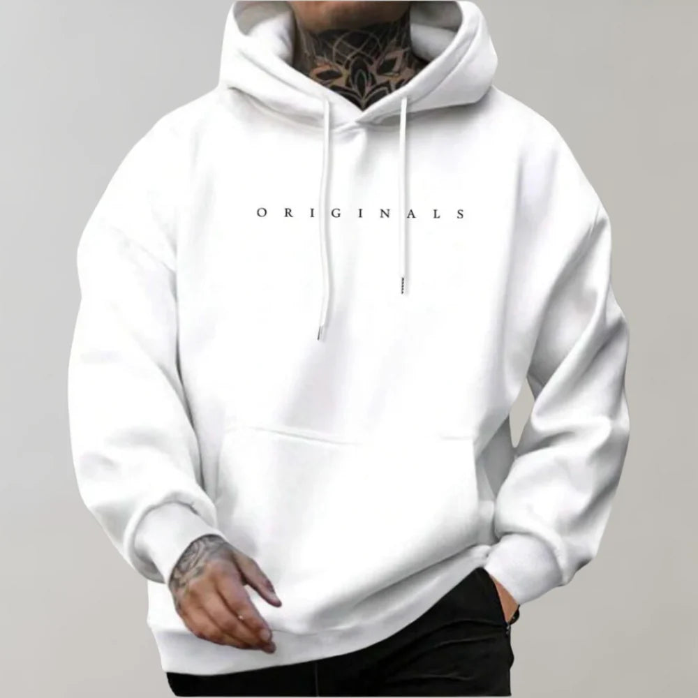 Men's oversized hoodie with kangaroo pocket, photo 1