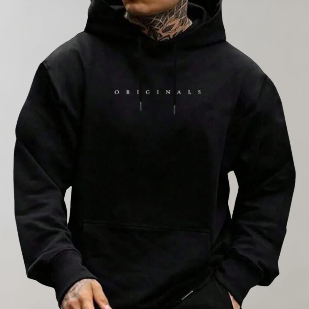 Men's oversized hoodie with kangaroo pocket, photo 2